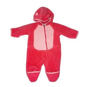 Columbia Infant Foxy Baby Sherpa Bunting Size 3-6 Months